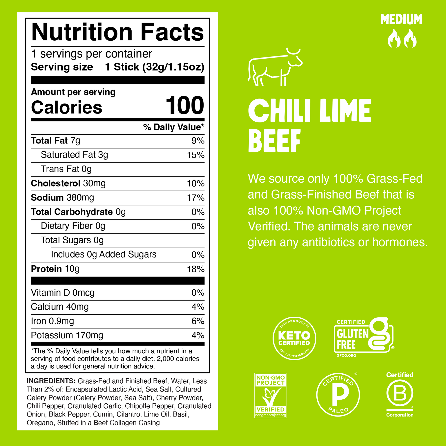 Chili Lime Beef - Classic Favorite