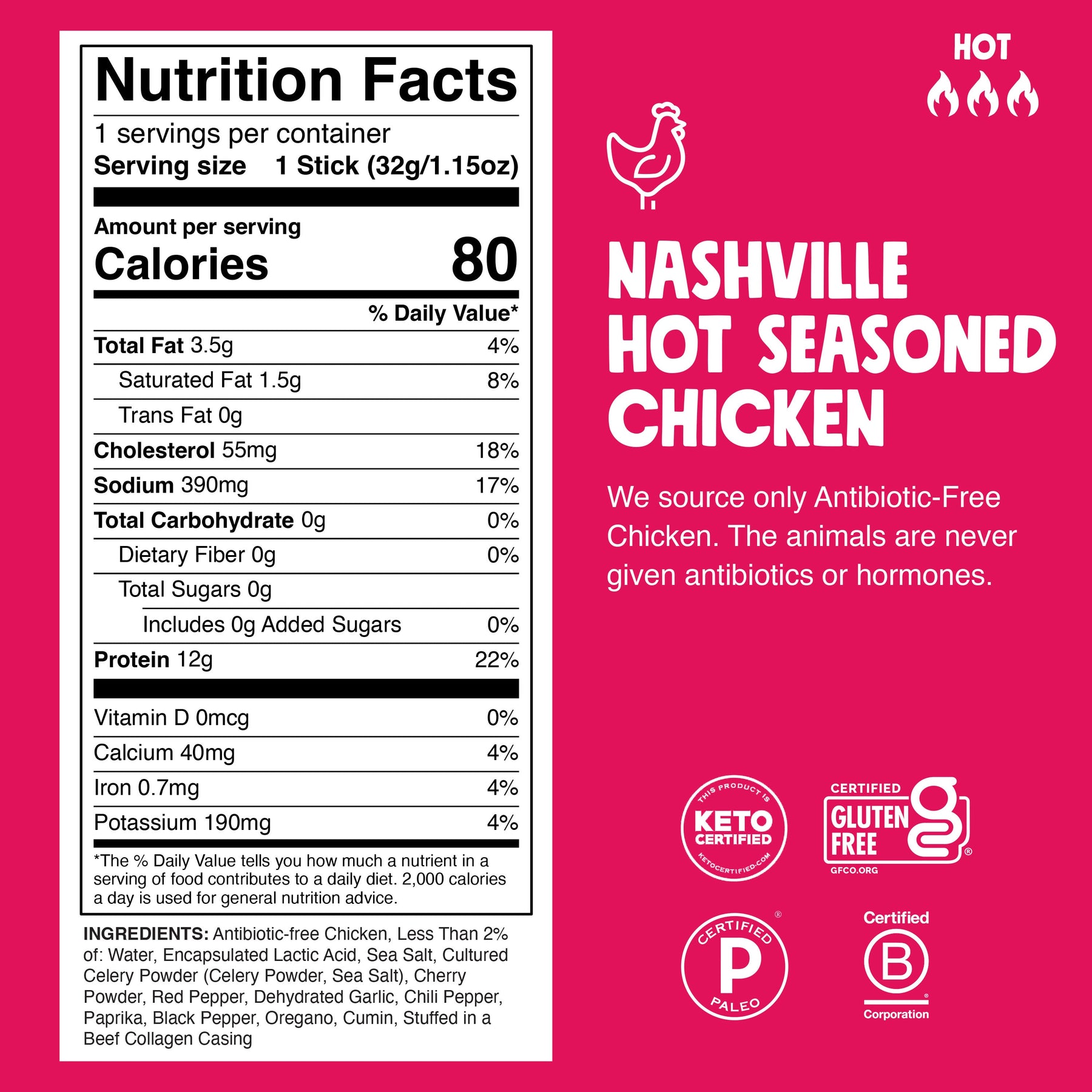 Nashville Hot Chicken - Fresh Easy Snack