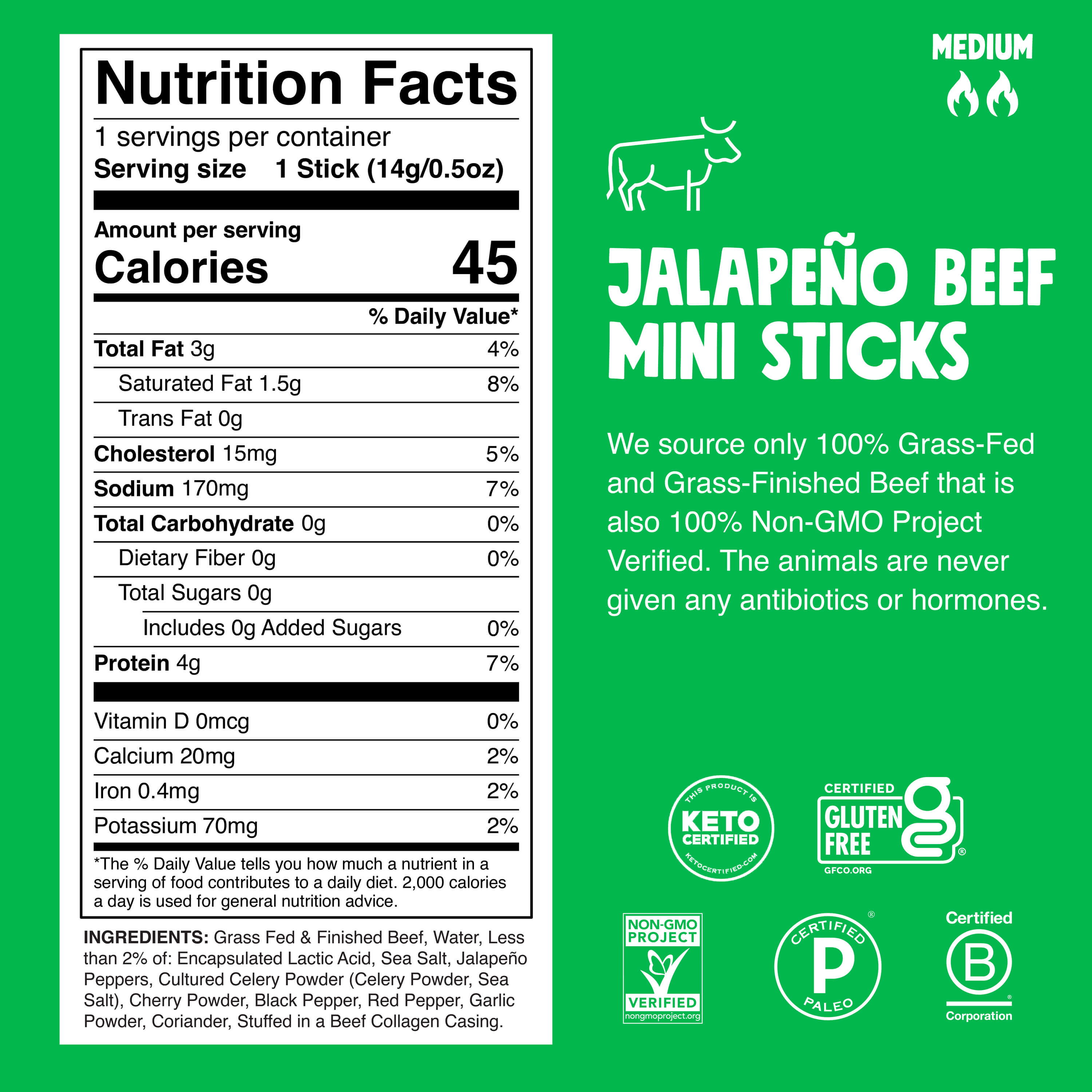 6 ct. Jalapeno Beef Chomplings - Classic Choice Pick