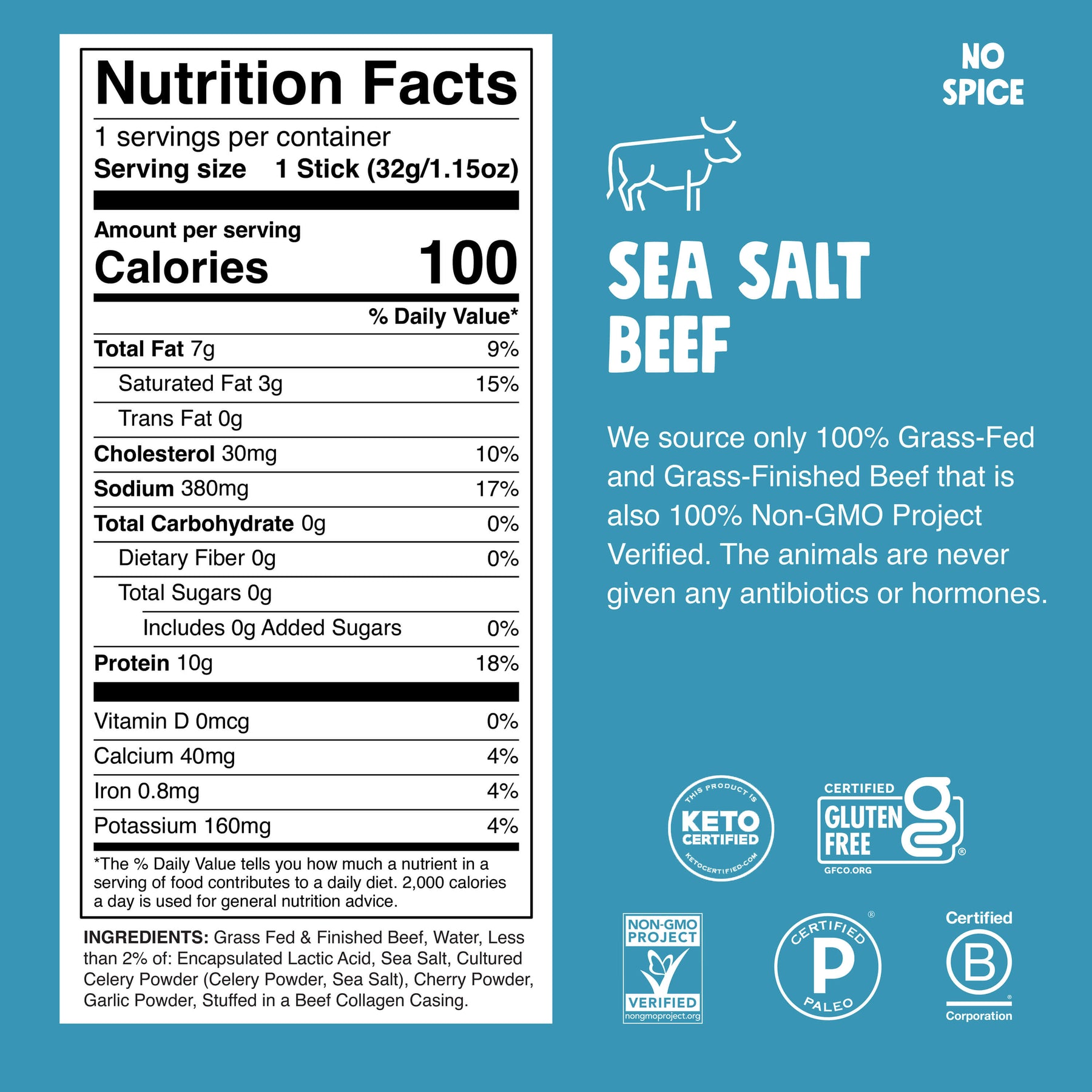 Sea Salt Beef - Cozy Pack
