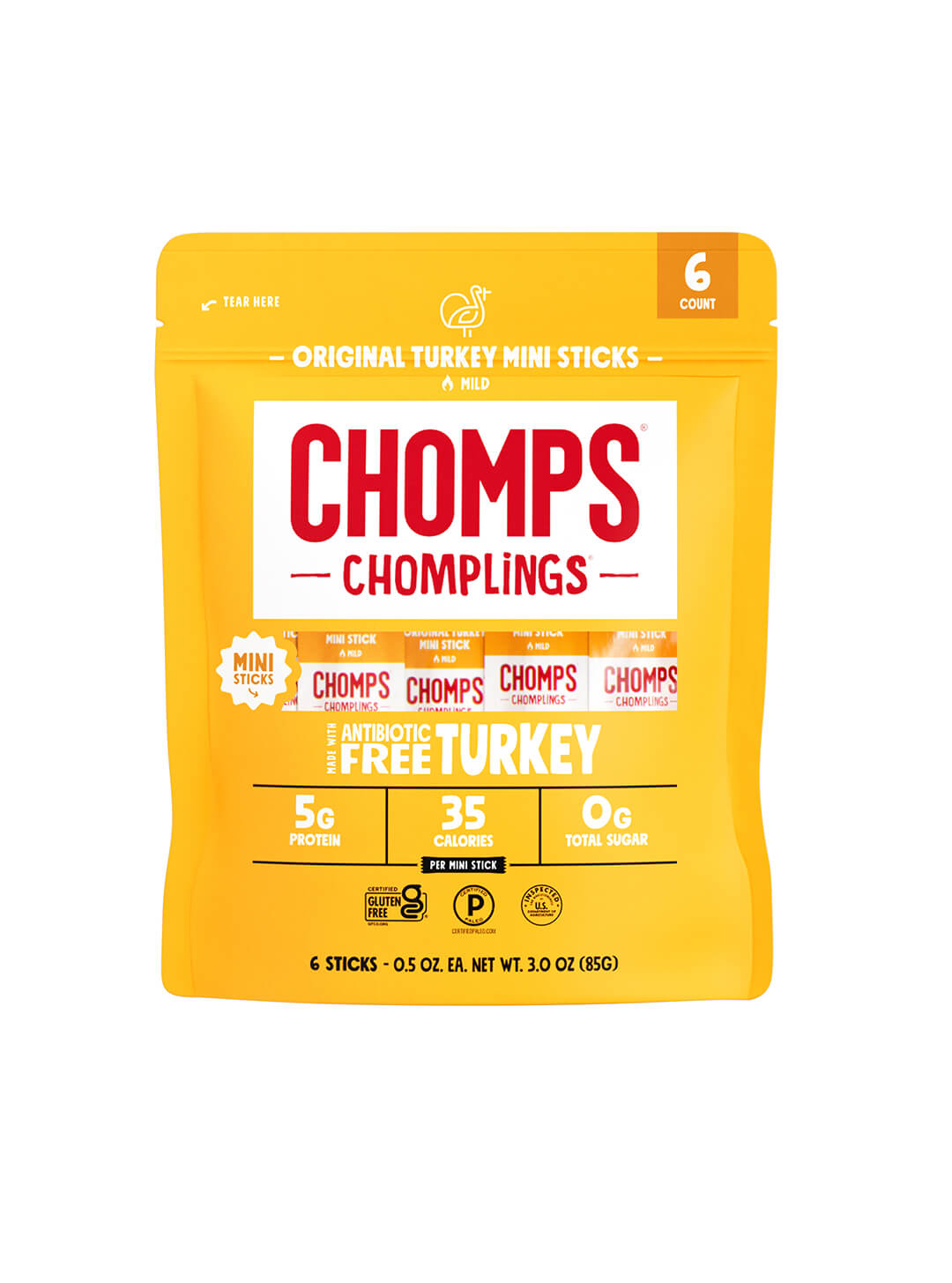 6 ct. Original Turkey Chomplings - Cozy Choice Favorite